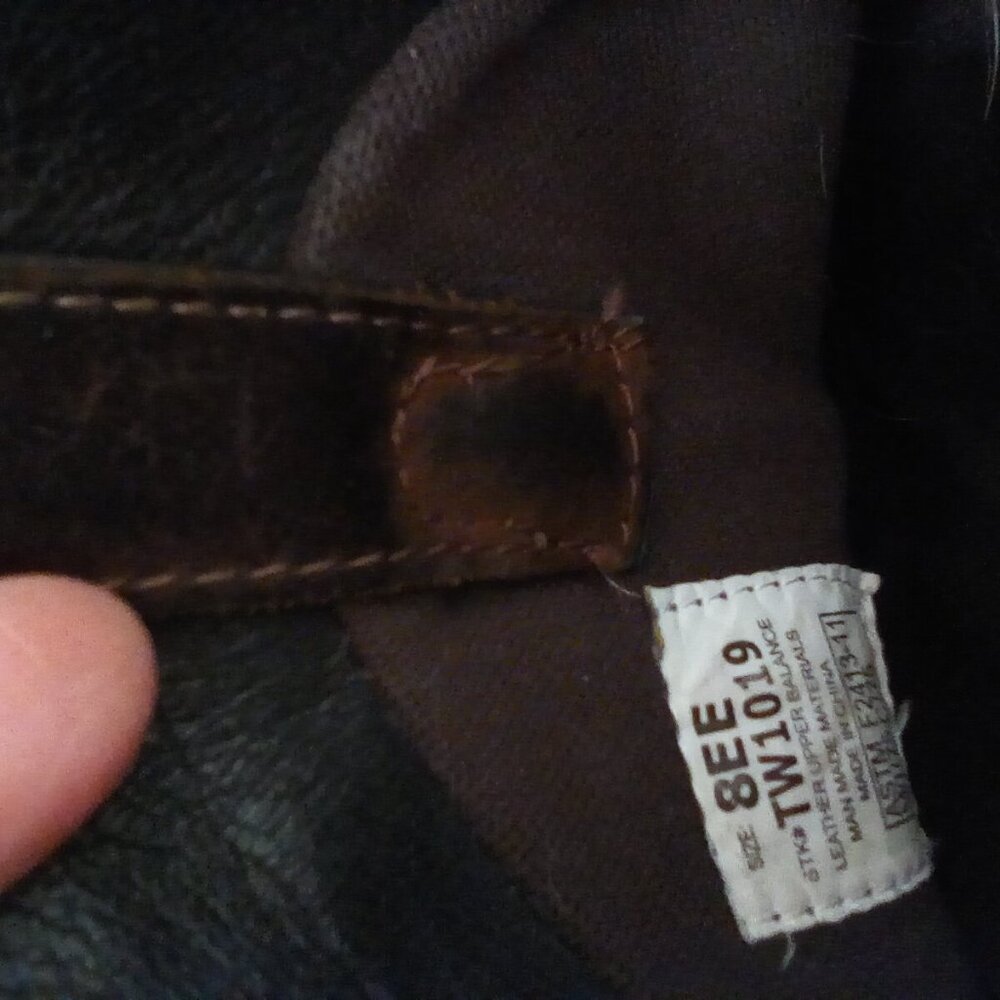 Mens Tony Lama Brown TLX Western Boots (TW1019) SZ 8EE - Picture 10 of 11